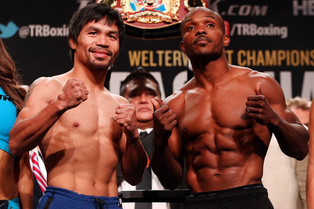 Manny Pacquiao 145.5 lbs - vs. - Tim Bradley 146.5
