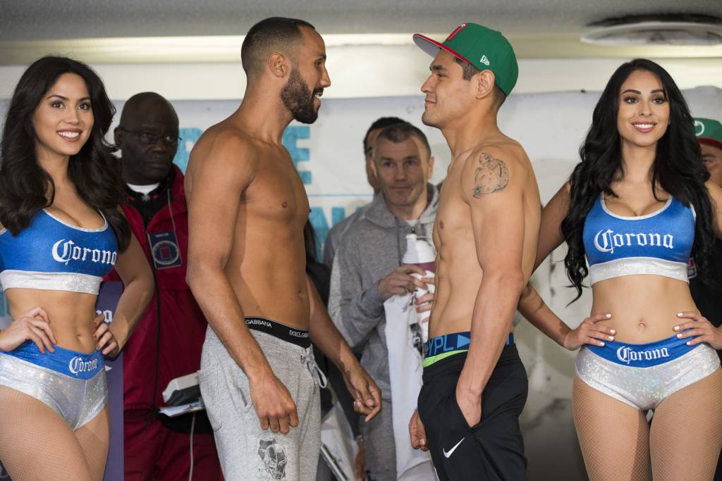 James DeGale 167.6 vs. Rogelio Medina 167.8