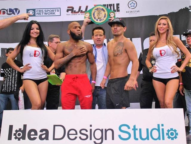 Official Weigh-in: Demond "Body Shot" Brock vs 135 lbs. Chuy "El Hurracan" Gutierrez 134 lbs.