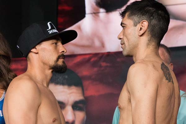 Robert “The Ghost” Guerrero 146.8 vs. David Peralta 147