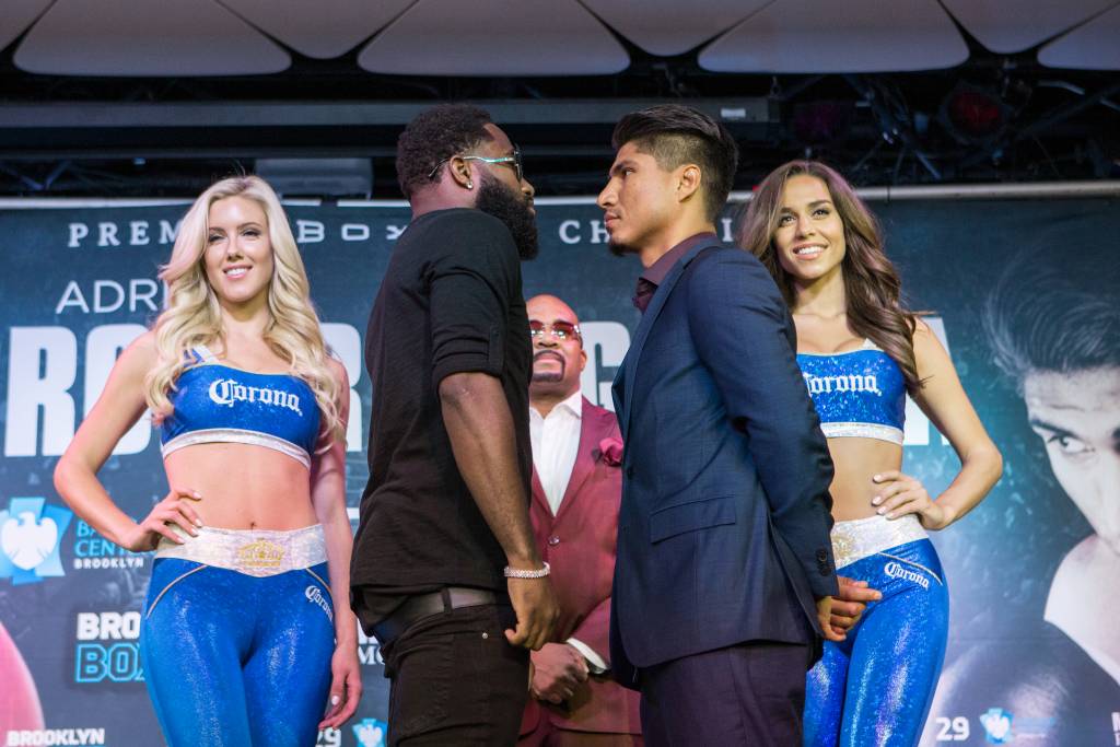 Adrien Broner vs. Mikey Garcia Los Angeles Press Conference