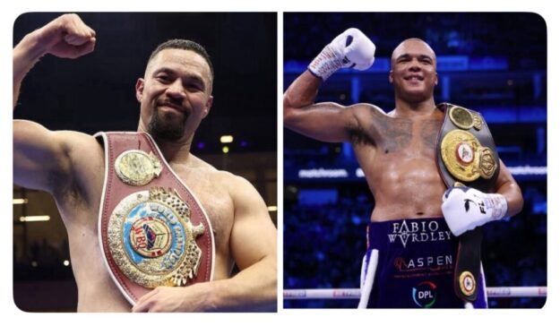 Stunning Parker Vs Wardley: Briton Weights 20lb Lighter As Both Heavyweights Cut Confident Figures Scene Illustration Stunning Parker Vs Wardley: Briton Weights 20lb Lighter As Both Heavyweights Cut Confident Figures Scene Illustration