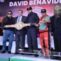 Benavidez recibe el cinturón Tollan Tlatequi del WBC en Ciudad de México