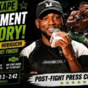 Manel Kape Discusses TKO Win Over Kyoji Horiguchi & UFC Title Shot | UFC Vegas119 Post-Fight Presser