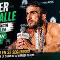Yadier del Valle Habla Tras Noquear a Darren Elkins en 35 Segundos | Conferencia Post-Pelea UFC