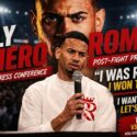 Rolly Romero Disagrees with Decision, Wants Teofimo Lopez Rematch | Post-Fight Presser