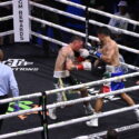 Gran pelea de campeonato mundial superwelter en el Cosmopolitan de Las Vegas