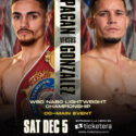 Joshua Pagán vs. “Capu” González y Ashleyann Lozada vs. Veronica Tosi completan los turnos coestelares en Bayamón