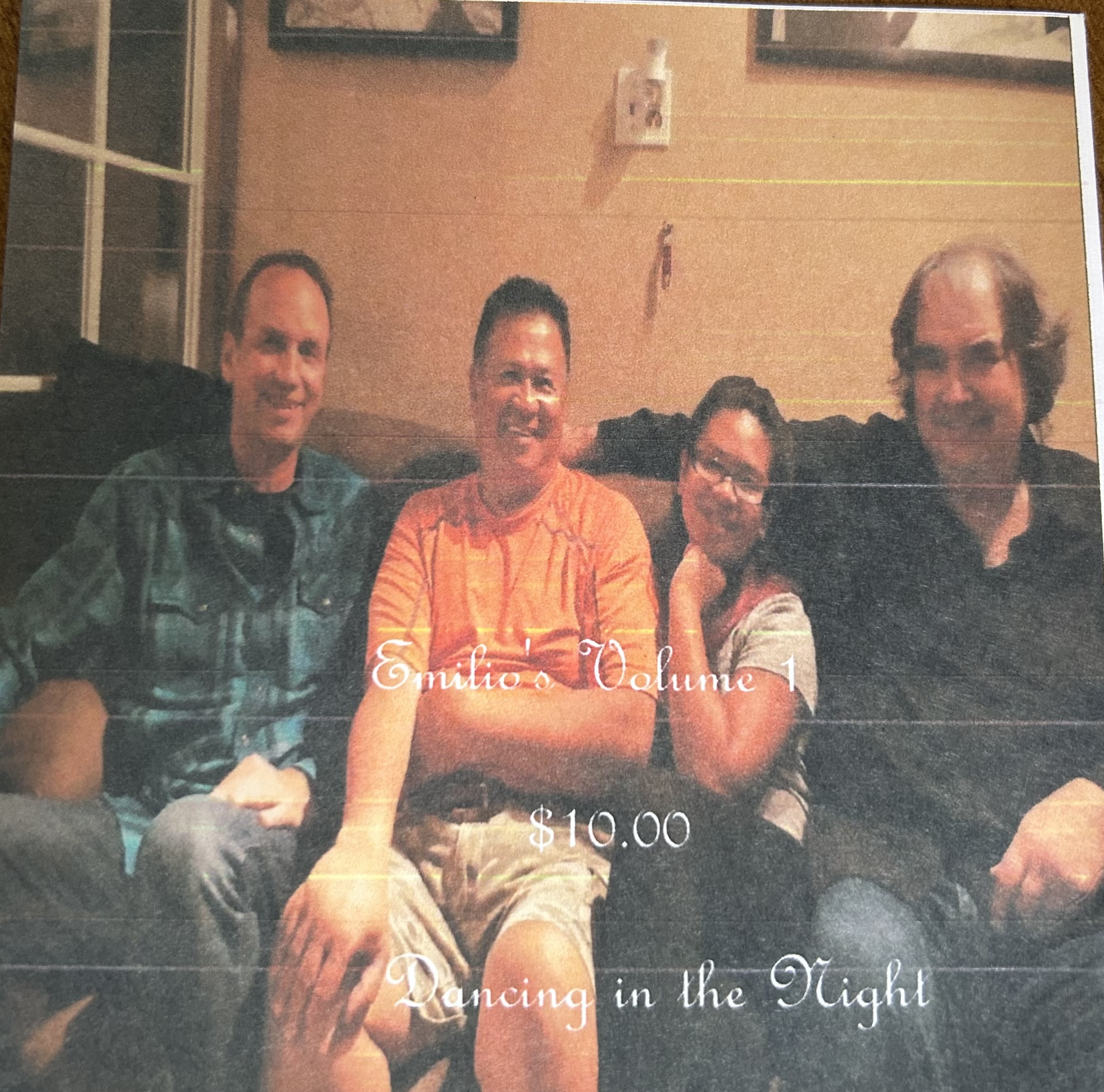 Album cover for Emilio's Volume 1 - Dancing In The Night