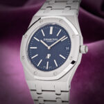 Audemars Piguet Royal Oak Jumbo 39mm 16202ST.OO.1240ST.02 'Jumbo' Extra-Thin Steel Blue Dial - Image 4