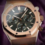 Audemars Piguet Royal Oak Chronograph 41mm 26240OR.OO.1320OR.08 Rose Gold Khaki Green Dial - Image 3