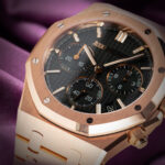 Audemars Piguet Royal Oak Chronograph 41mm 26240OR.OO.1320OR.08 Rose Gold Khaki Green Dial - Image 5