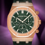 Audemars Piguet Royal Oak Chronograph 26240OR.OO.D404CR.02 Chronograph Rose Gold Green Dial