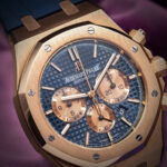 Audemars Piguet Royal Oak 41mm 26331OR.OO.D315CR.01 Chronograph Blue Dial/Strap - Image 4