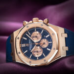 Audemars Piguet Royal Oak 41mm 26331OR.OO.D315CR.01 Chronograph Blue Dial/Strap - Image 5