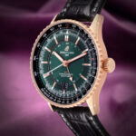 Breitling Navitimer Automatic GMT Automatic GMT 41mm Green Dial Red Gold R32310251L1P1 - Image 5