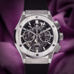 Hublot Classic Fusion Aerofusion Aero Chronograph Titanium Black Skeletonized 525.NX.0170.RX