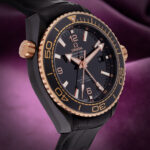 Omega Seamaster Planet Ocean 600M Black Ceramic Sedna Gold 215.63.46.22.01.001 - Image 4