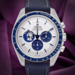 Omega Speedmaster Professional Moonwatch Silver Snoopy 50th Anniversary 310.32.42.50.02.001