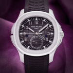 Patek Philippe Aquanaut Travel Time Stainless Steel 5164A-001 Black Dial