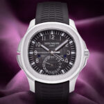 Patek Philippe Aquanaut Travel Time Stainless Steel 5164A-001 Black Dial - Image 2