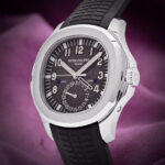 Patek Philippe Aquanaut Travel Time Stainless Steel 5164A-001 Black Dial - Image 3