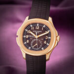 Patek Philippe Aquanaut Travel Time Rose Gold 5164R-001 Brown Dial - Image 3