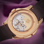 Patek Philippe Aquanaut Travel Time Rose Gold 5164R-001 Brown Dial - Image 6