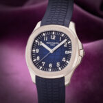 Patek Philippe Aquanaut White Gold 5168G-001 Blue Dial - Image 3