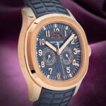 Patek Philippe Aquanaut Luce 5261R-001 Annual Calendar Rose Gold Blue-Gray Dial Moon - Image 5
