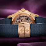 Patek Philippe Aquanaut Luce 5261R-001 Annual Calendar Rose Gold Blue-Gray Dial Moon - Image 6