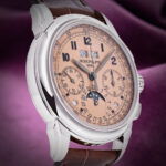 Patek Philippe Perpetual Calendar Chronograph Grand Complications 5270P-001 Platinum Salmon Dial - Image 3