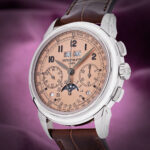 Patek Philippe Perpetual Calendar Chronograph Grand Complications 5270P-001 Platinum Salmon Dial - Image 4