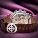 Patek Philippe Perpetual Calendar Chronograph Grand Complications 5270P-001 Platinum Salmon Dial - Image 5