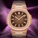 Patek Philippe Nautilus 40mm 5711/1R-001 18k Rose Gold Brown Dial - Image 2