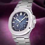 Patek Philippe Nautilus 5712/1A-001 Stainless Steel Blue Dial Moon Phases - Image 4