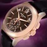 Patek Philippe Annual Calendar Chronograph Complications Flyback 5905R-001 Brown Dial - Image 3