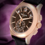 Patek Philippe Annual Calendar Chronograph Complications Flyback 5905R-001 Brown Dial - Image 5