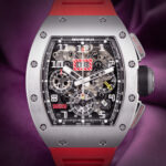 Richard Mille RM 011 Chronograph Felipe Massa RM011 AK Ti Red Strap