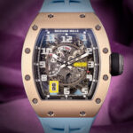 Richard Mille RM 030 Declutchable Rotor RM030 RG Vibrant Blue Strap
