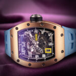 Richard Mille RM 030 Declutchable Rotor RM030 RG Vibrant Blue Strap - Image 4