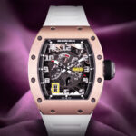 Richard Mille RM 030 Declutchable Rotor RM030 AN RG White Strap - Image 2