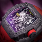 Richard Mille RM 35-02 Rafael Nadal TPT Carbon RM35-02 CA Red Strap - Image 3