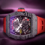 Richard Mille RM 35-02 Rafael Nadal TPT Carbon RM35-02 CA Red Strap - Image 4