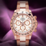 Rolex Daytona 116505 18k Everose Gold Ivory White Dial Cosmograph Daytona - Image 2