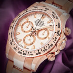 Rolex Daytona 116505 18k Everose Gold Ivory White Dial Cosmograph Daytona - Image 3