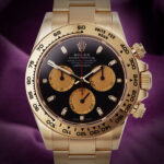 Rolex Daytona 116508 Paul Newman Yellow Gold Black Dial Cosmograph Daytona
