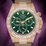Rolex Daytona 116568BR John Mayer Diamond Baguette Daytona Cosmograph