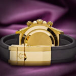 Rolex Daytona 116588SACO Orange Sapphire Bezel Black Diamond Dial - Image 5