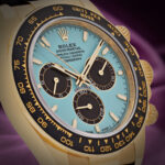 Rolex Daytona 126518LN 18k Yellow Gold Turquoise Dial Cosmograph Daytona - Image 3
